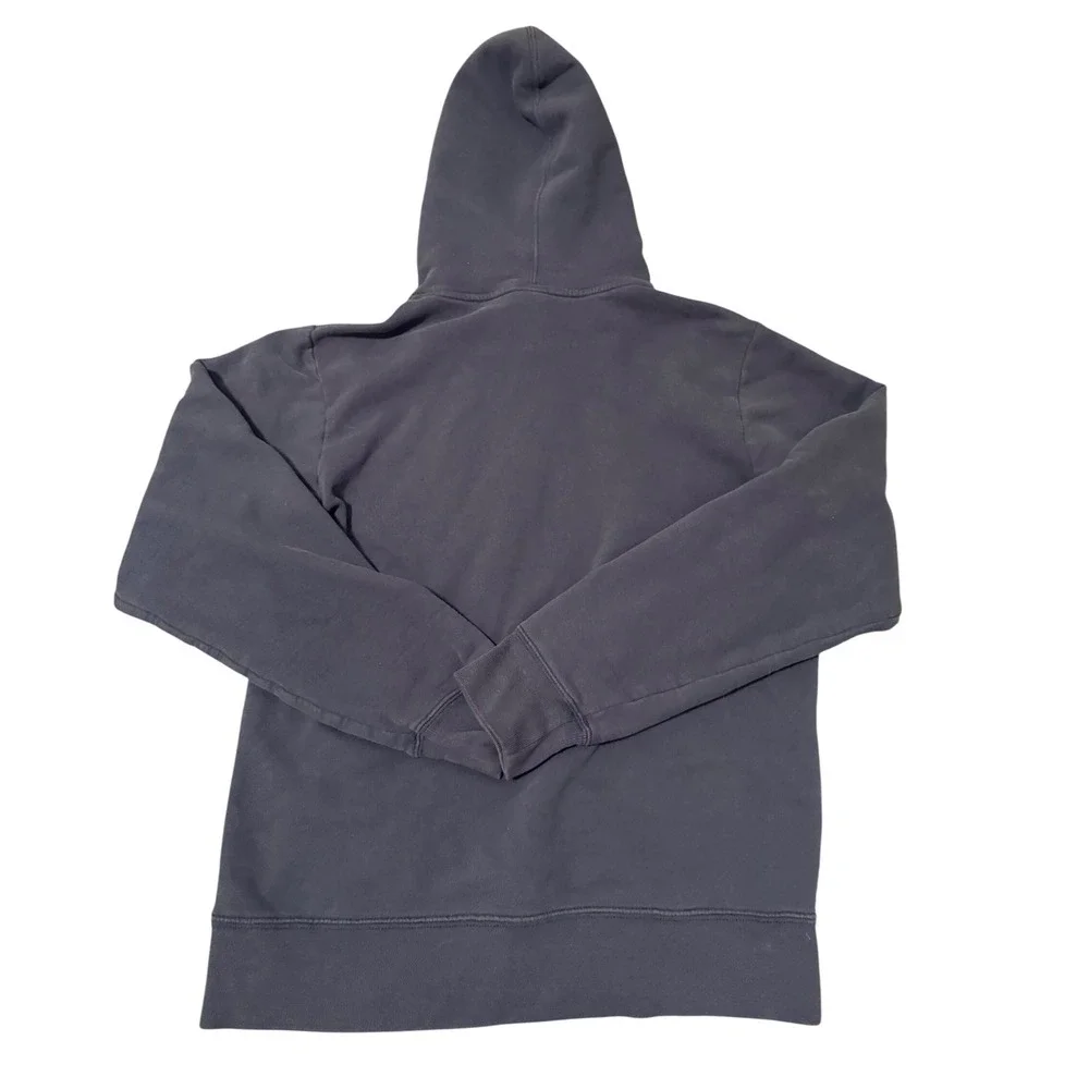 The North Face Mens Hoodie Pullover‎ Blue Logo Size Small